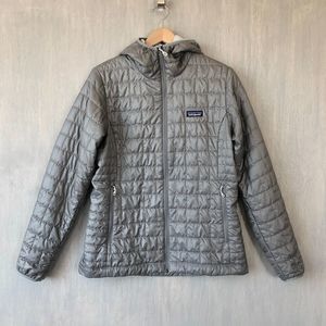 Patagonia Nano Puff Hoody jacket feather grey L